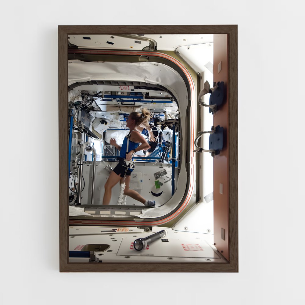 Poster Coureur de l'Espace – affiche Astronomie (vue 5)